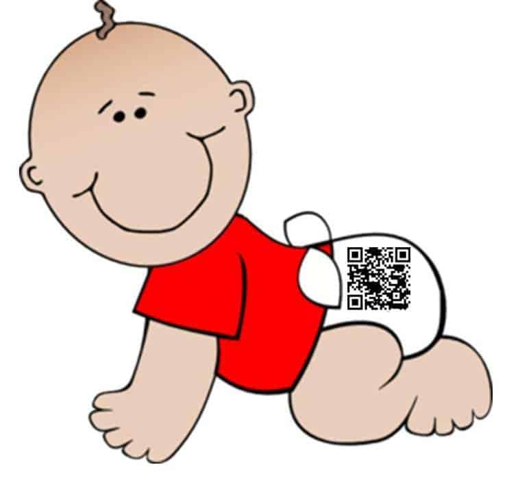 diaper qr codes