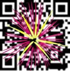 qr codes fireworks