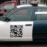 police car qr codes example