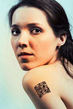 QR Code Tattoo