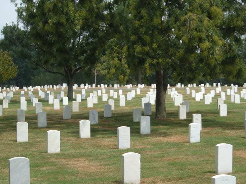 arlington national cemetery qr codes