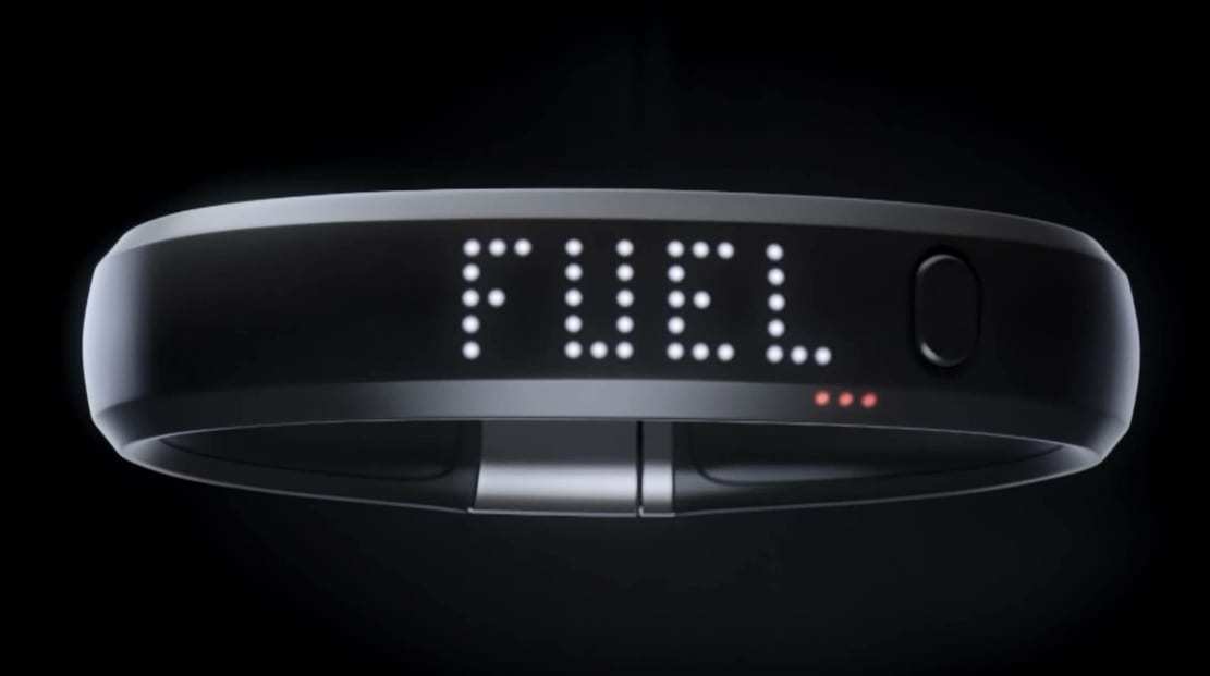 Nike Fuelband wearable technology fitness band