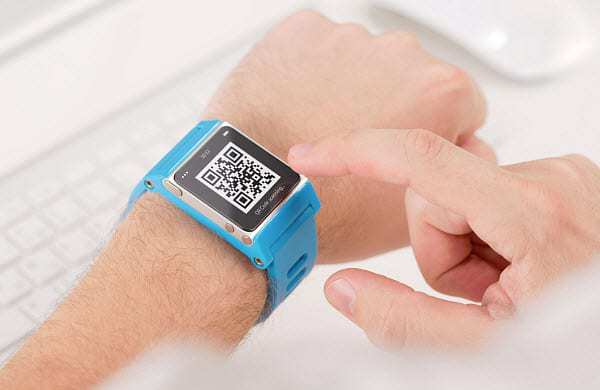 qr codes smartwatch