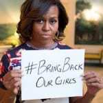 Michelle Obama Social media marketing #bringbackourgirls