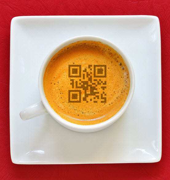 qr code edible starbucks