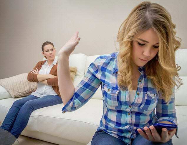 teen texting mobile device users