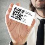 qr codes business card