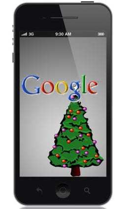 Google mobile search holiday christmas black friday