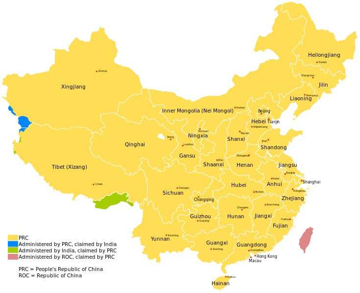 China Map mobile commerce