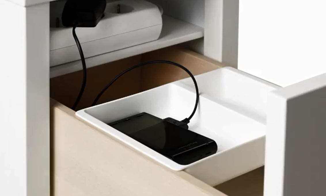 Ikea NORDLI Nightstand - mobile devices