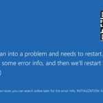 blue screen of death qr codes example not true image