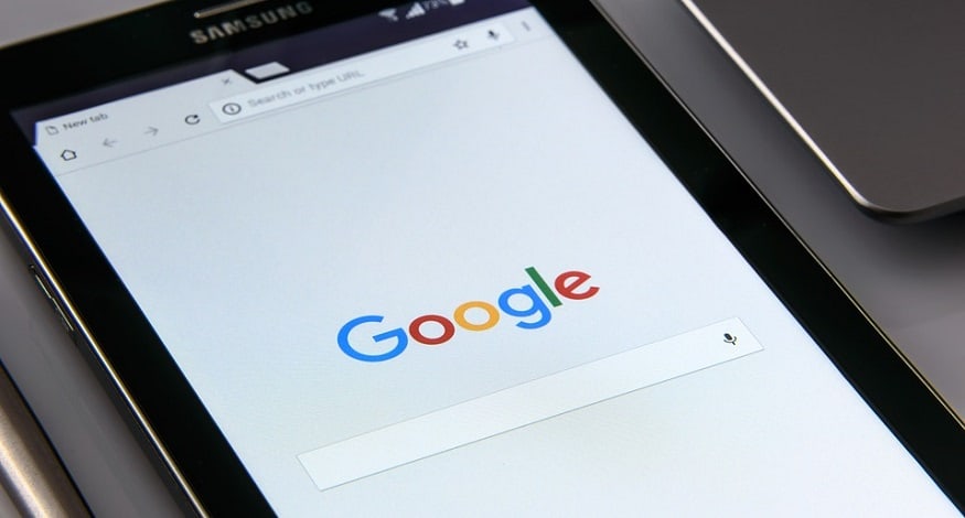 mobile advertising strategy - Google search on mobile device