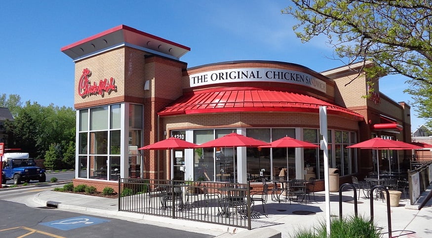 Chick-fil-A QR codes - Chick-fil-A restaurant