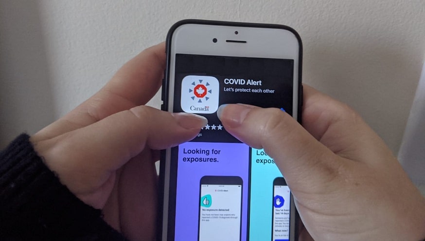 COVID Alert app in App Store