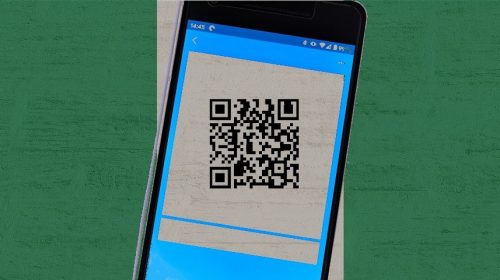 QR code payments framework - QR Code - Phone - Nigeria Flag