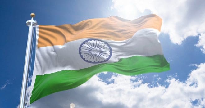 Indian mobile payments - Flag of India