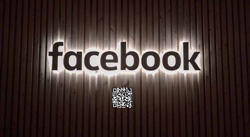 Facebook Pay QR Codes - facebook sign with QR code