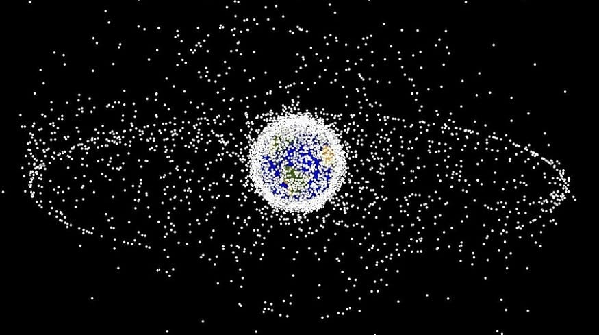 Artificial intelligence - Space Junk around Earth