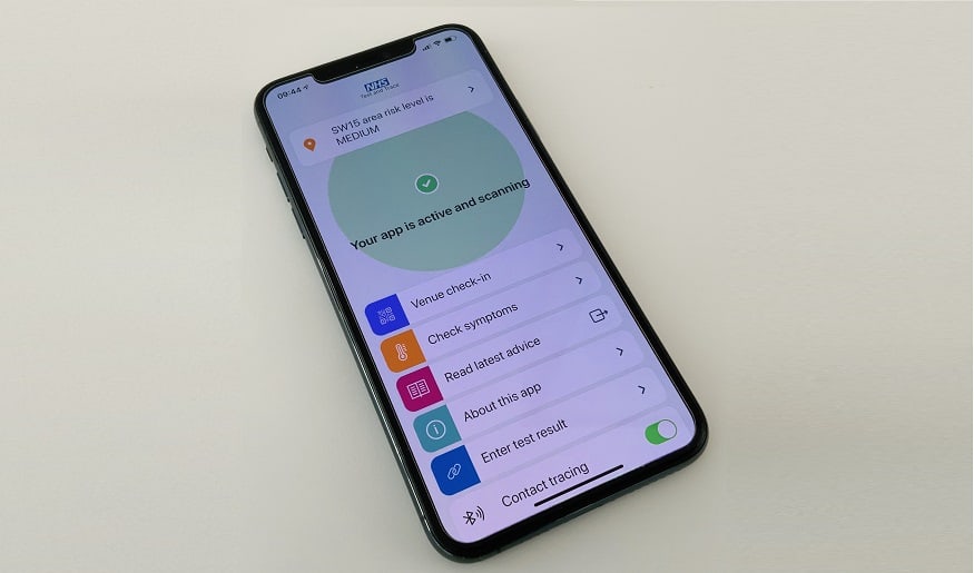 NHS Track and Trace - NHS COVID-19 app