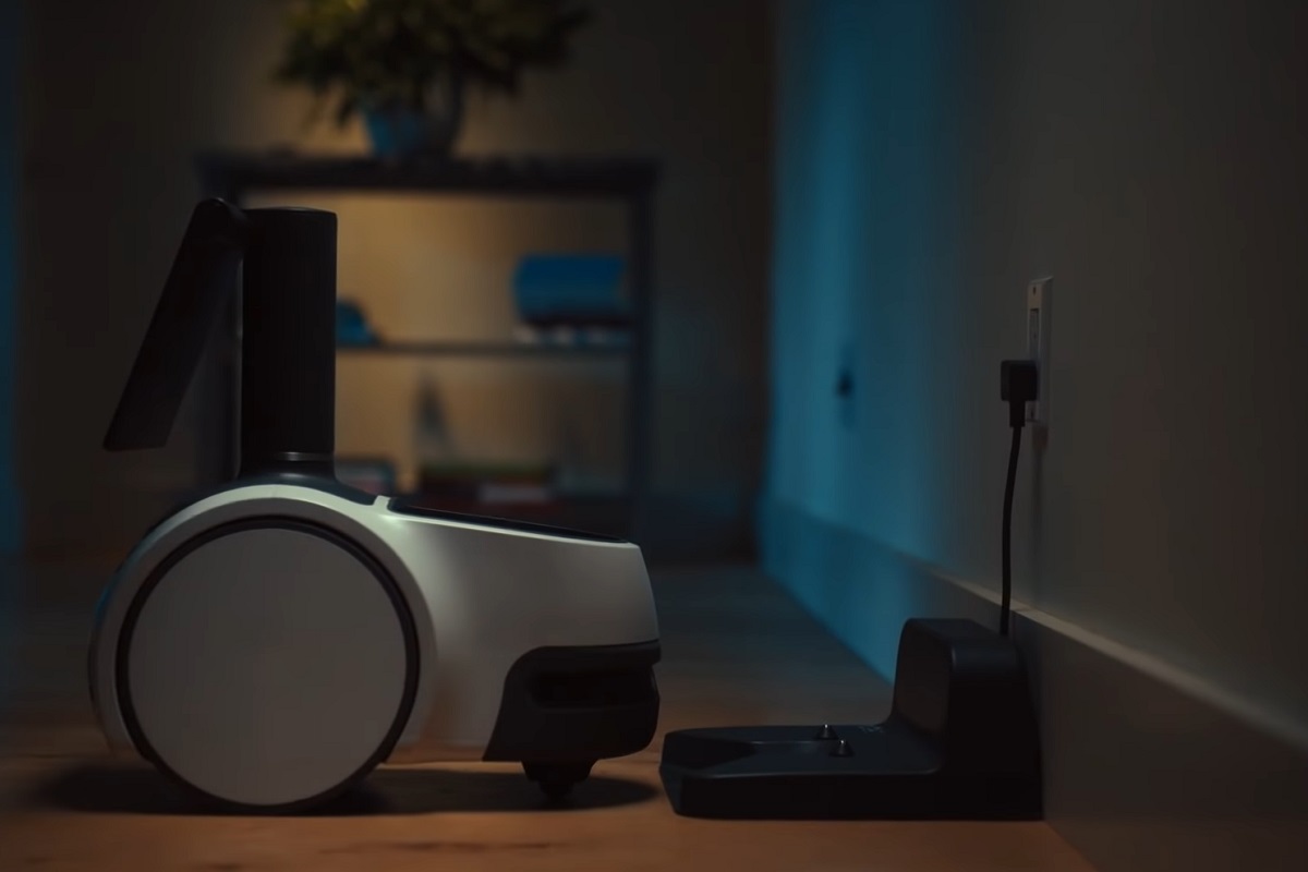 Introducing Amazon Astro - Astro Robot charging - Amazon Official YouTube