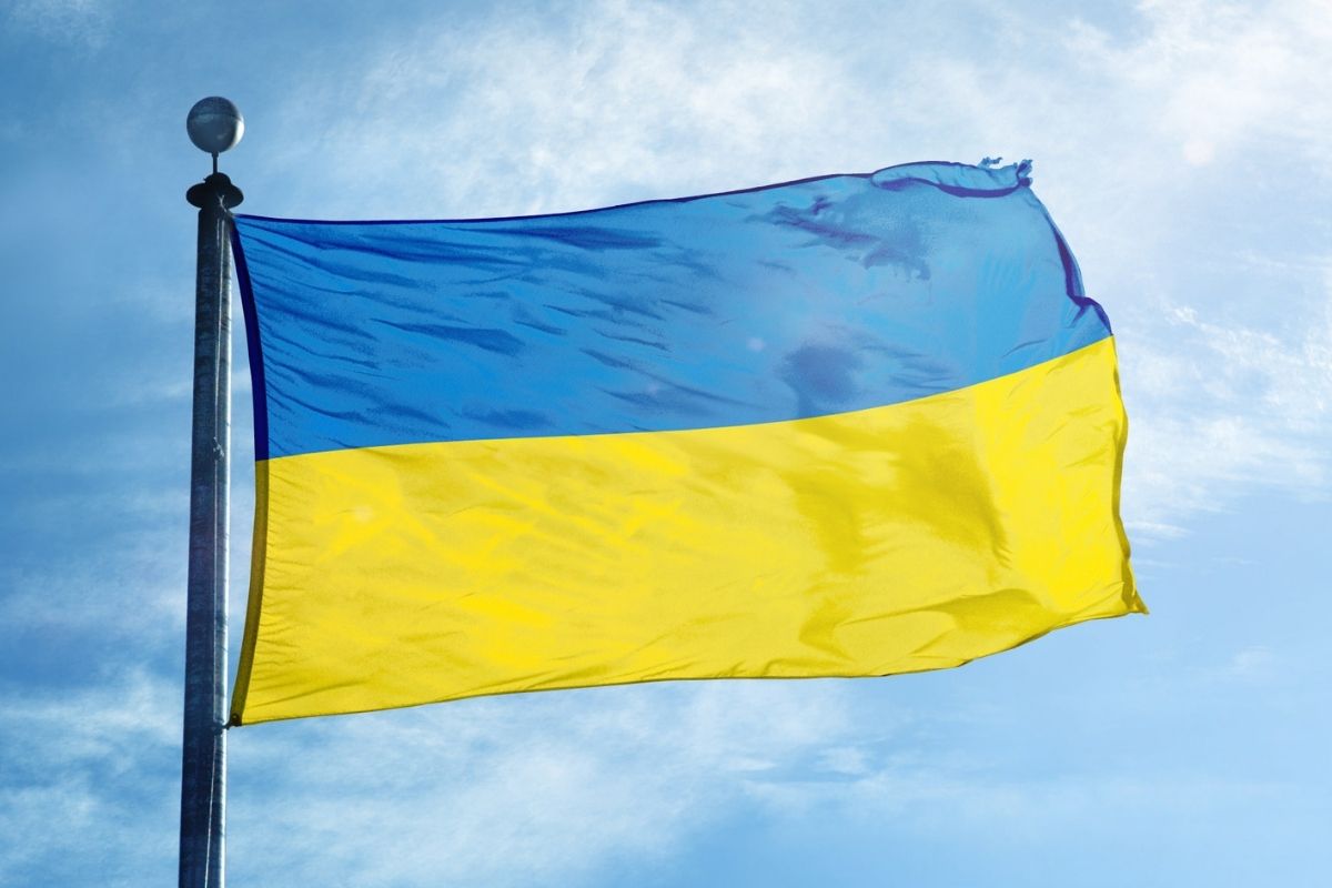 Facial recognition - Ukraine Flag