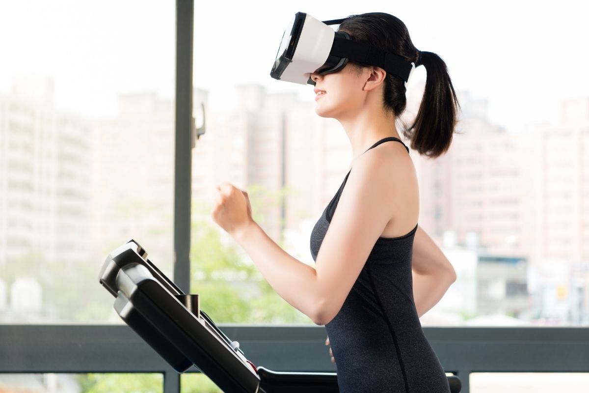 Oculus Move - workout on treadmill