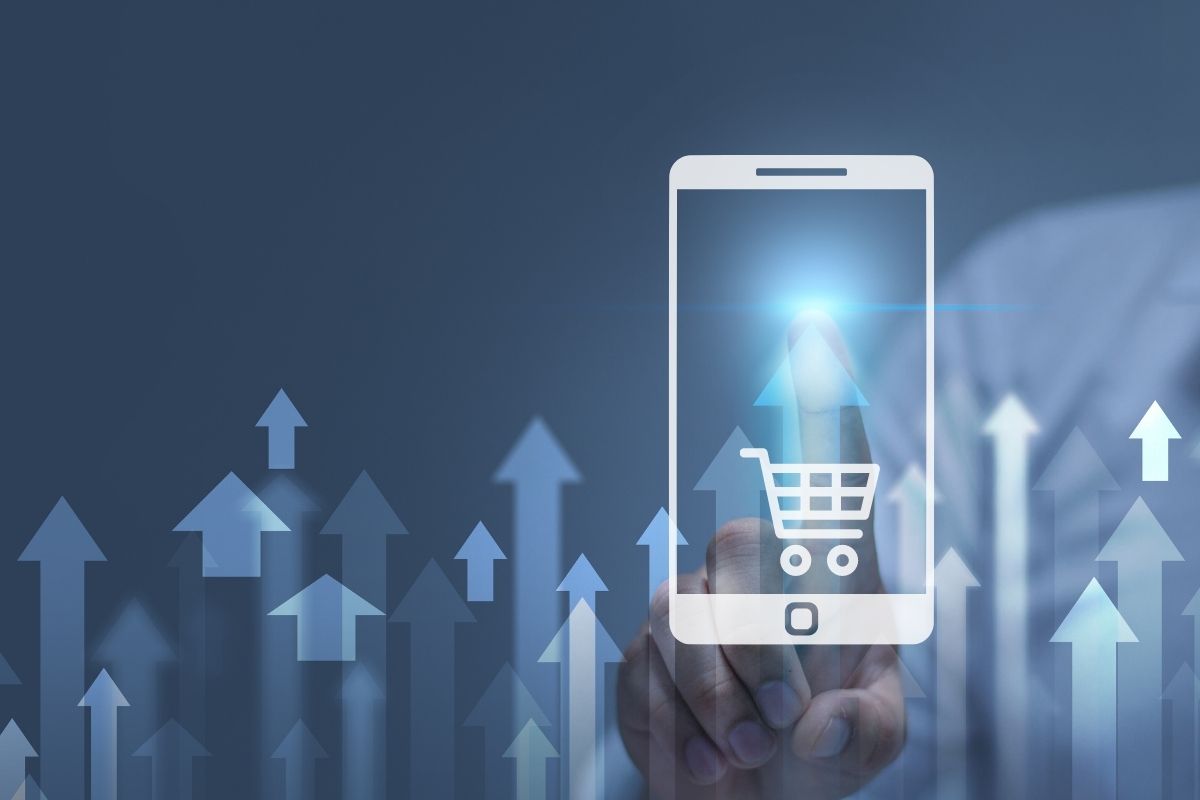 Mobile commerce growth - shopping