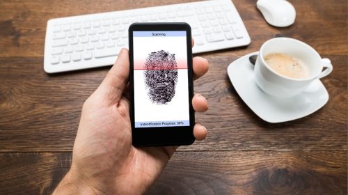 Mobile payments - fingerprint scan