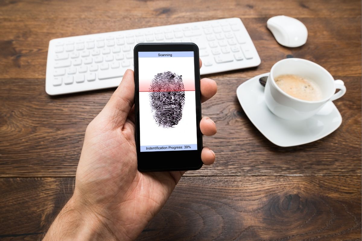 Mobile payments - fingerprint scan