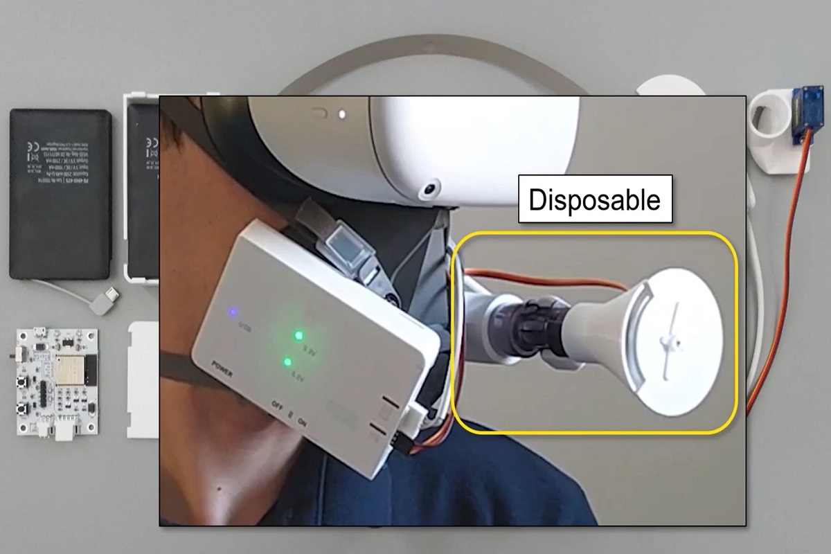 VR Headset - AirRes Mask - A Precise and Robust Virtual Reality Breathing Interface Utilizing Breathing - ACM SICGHI YouTube