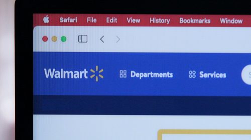 Augmented Reality - Image of Walmart site