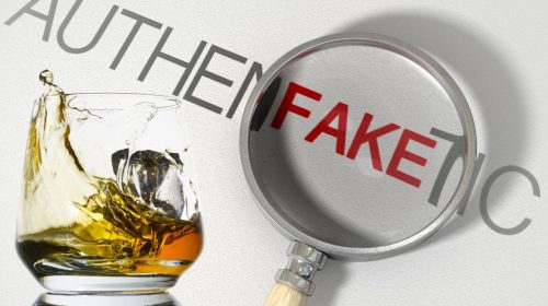 QR Code - Fake or authentic - whiskey glass