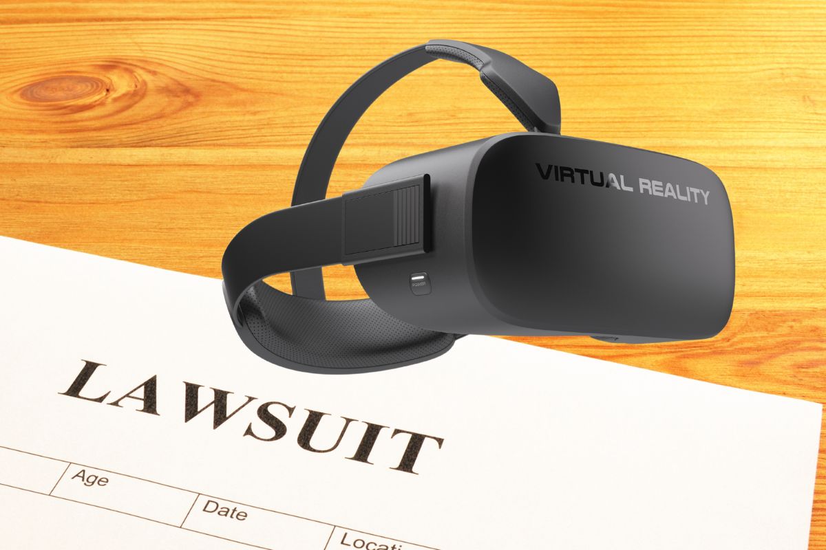 Virtual reality lawsuit - headset