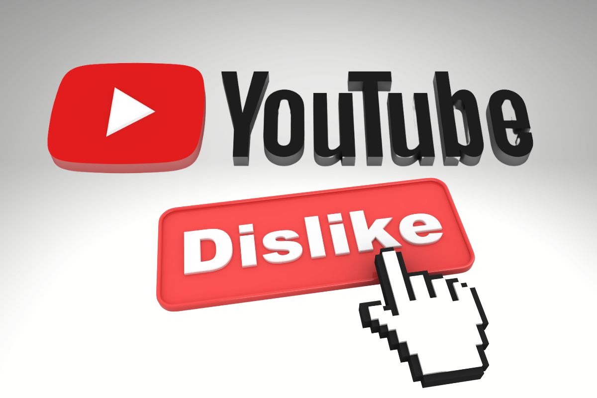 YouTube dislike button