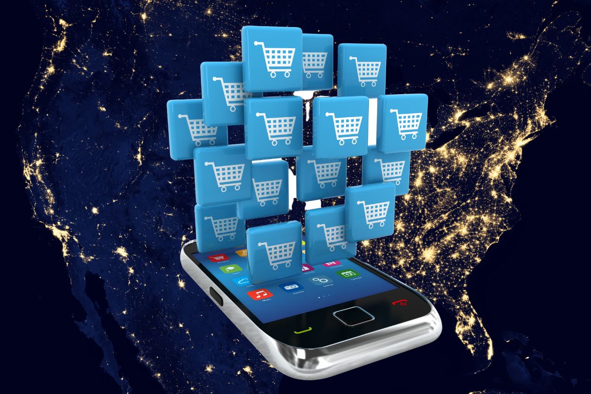Mobile commerce - Shopping - Western World