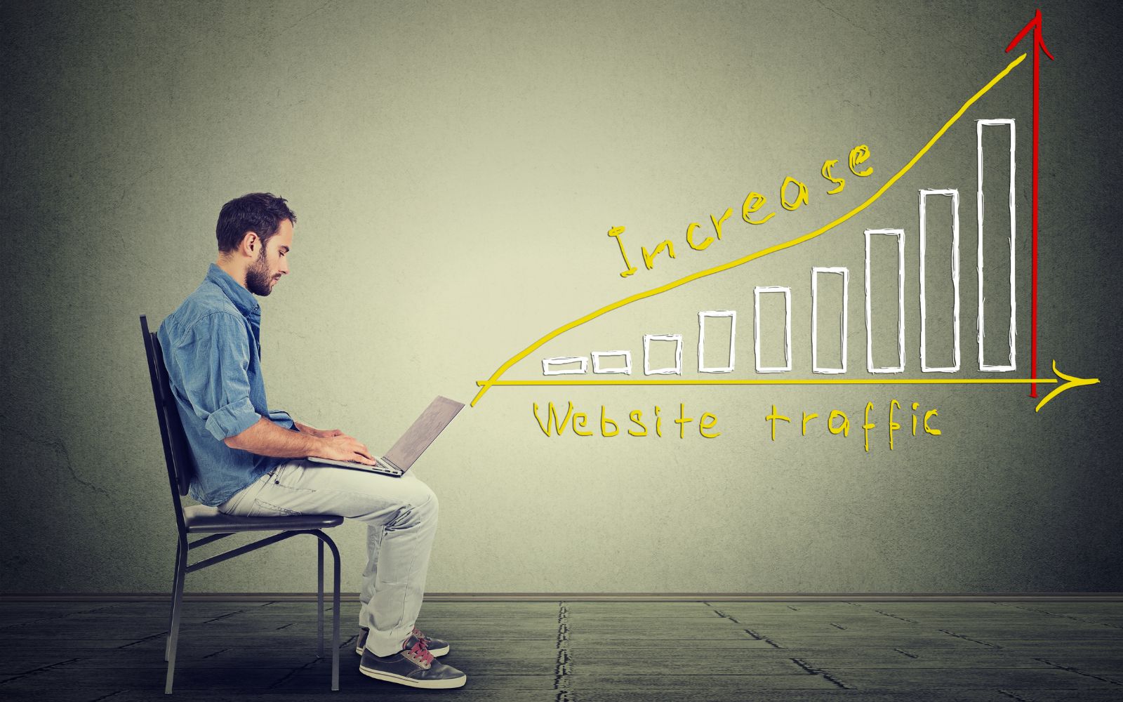 how to increase website traffic through advertising