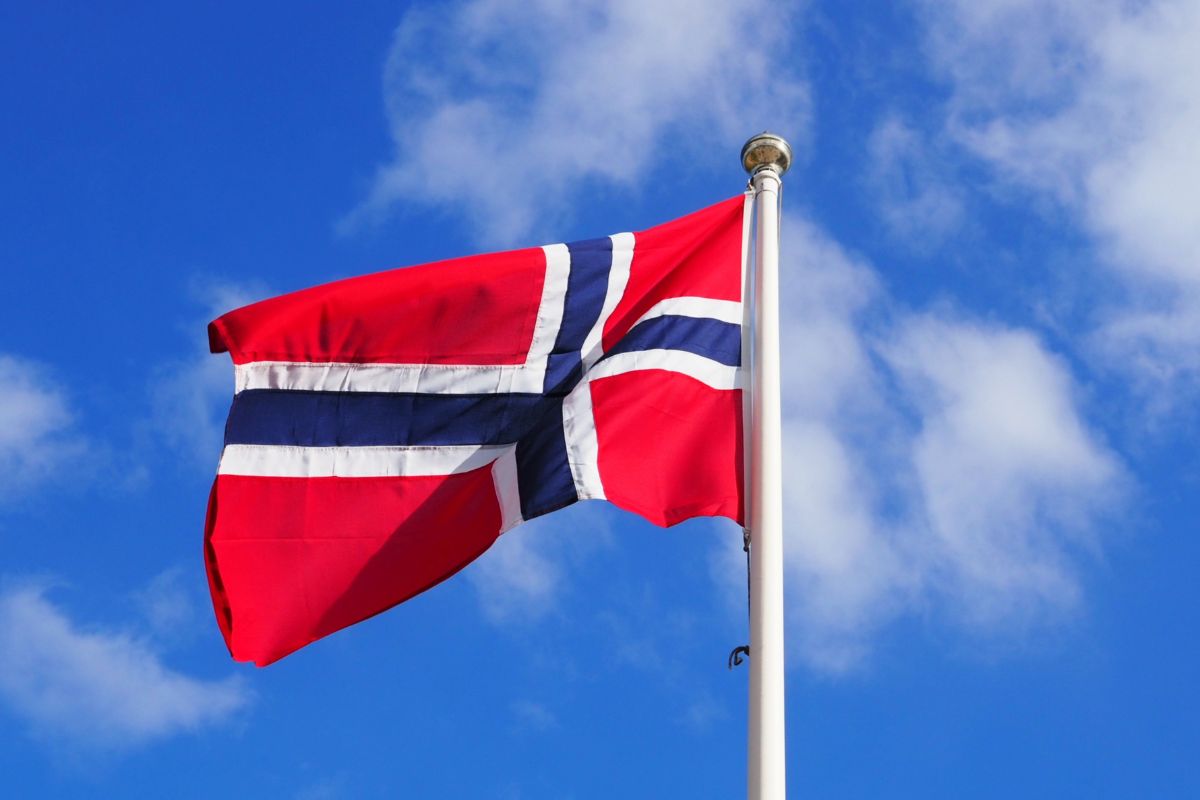 Mobile payment - Flag of Norway