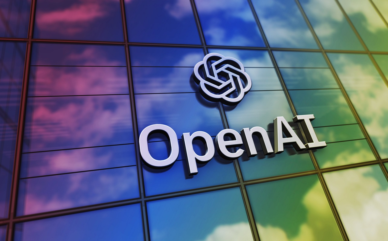 OpenAI Logo on building