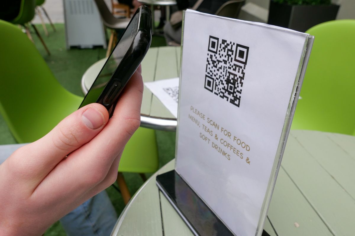 QR code menus - Ordering at a Restaurant