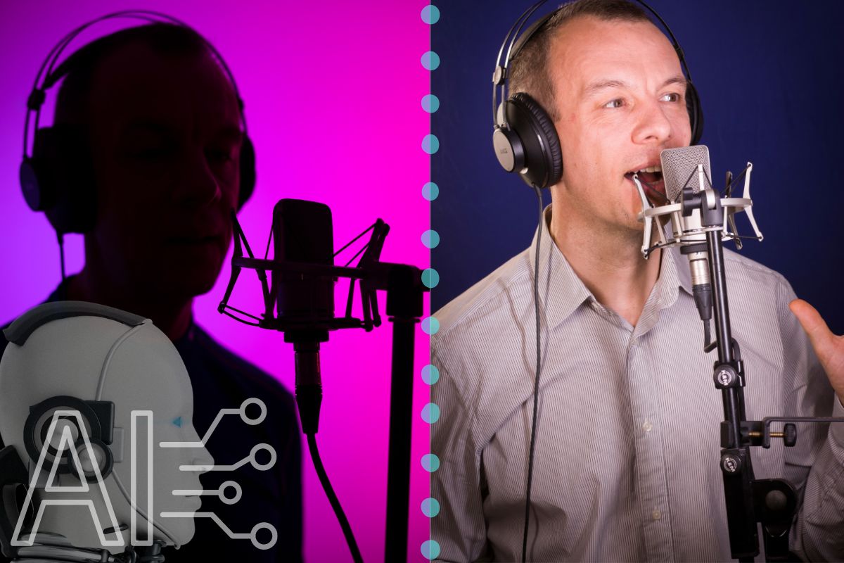 AI technology - AI voice actor vs real voice actor