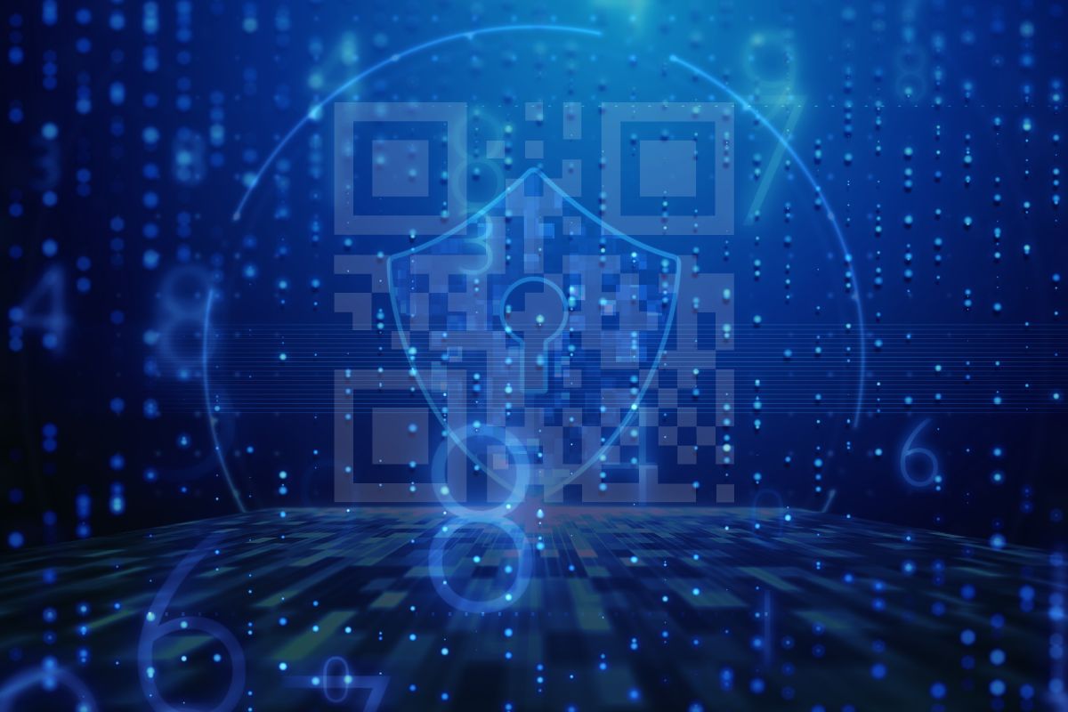 QR code - Digital Security - Numbers