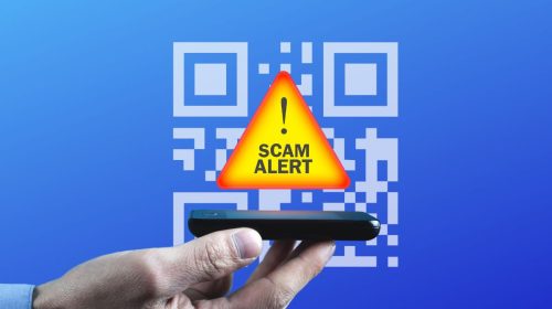 QR code Scam warning