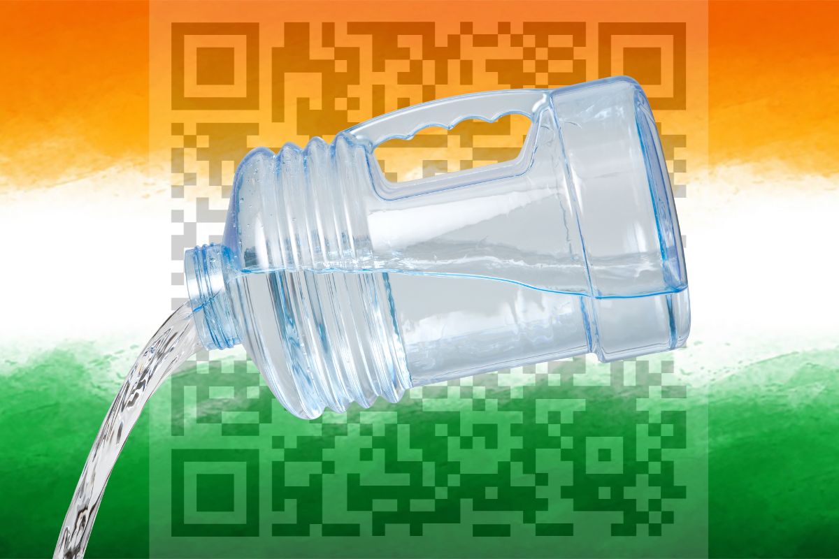 QR Code - India- Water Jug