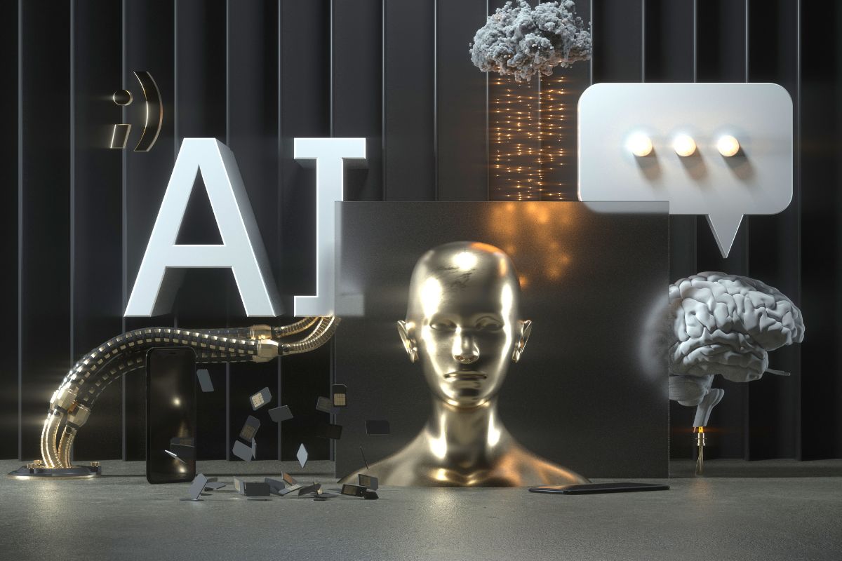 Artificial intelligence - AI Technology - Robot