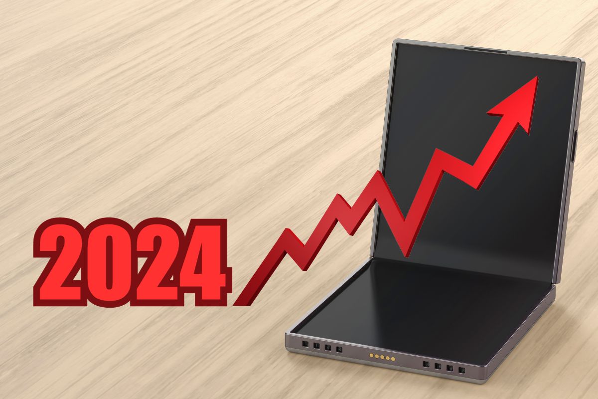 Foldable smartphone - 2024 sales increases