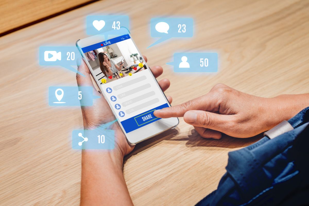 Artificial intelligence - Influencer on Social Media