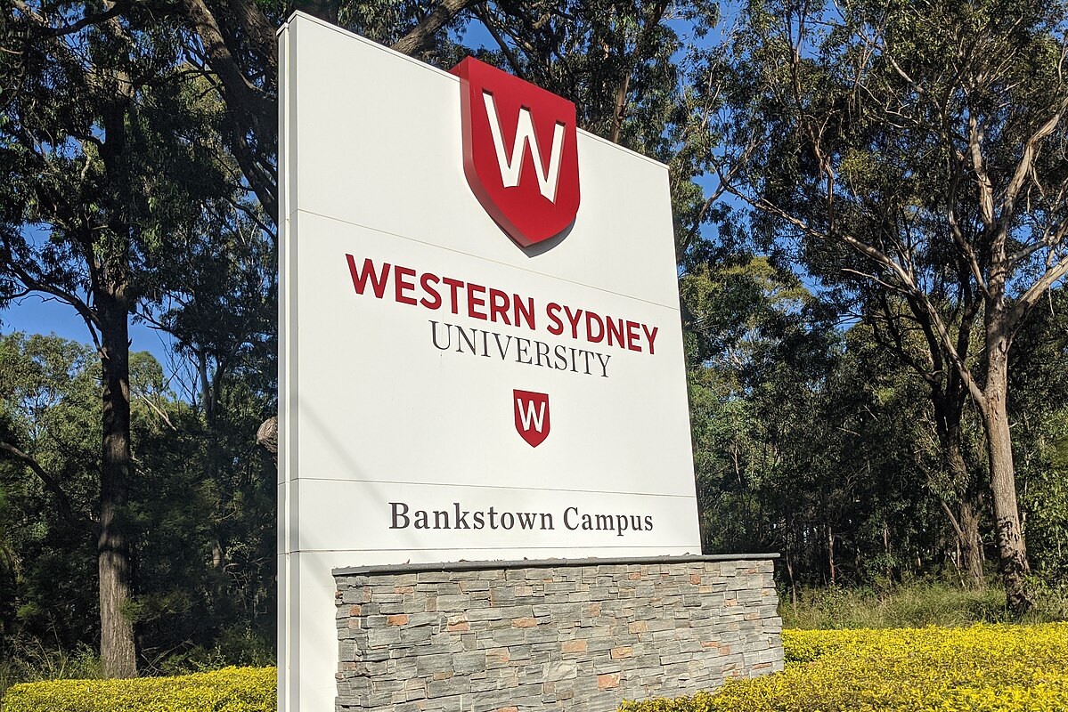 AI supercomputer - Image of Western Sydney University Sign