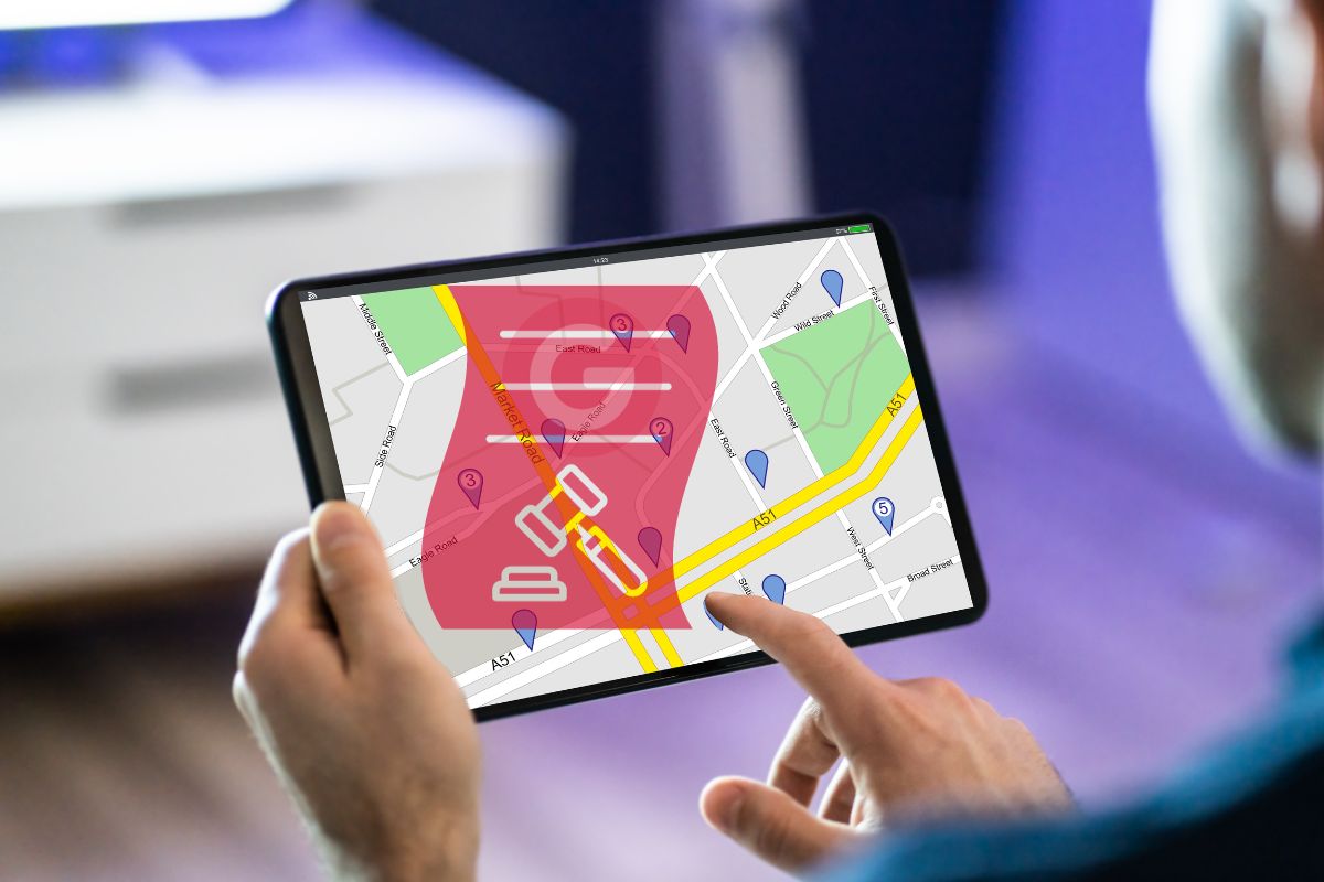 Geofence warrants - Google Logo - tablet location data