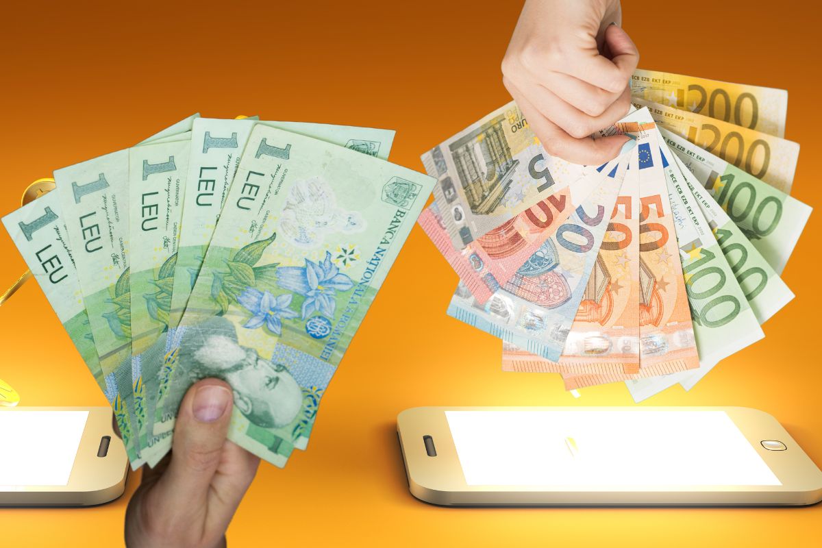 Mobile payments - Euros and Romanian Leu