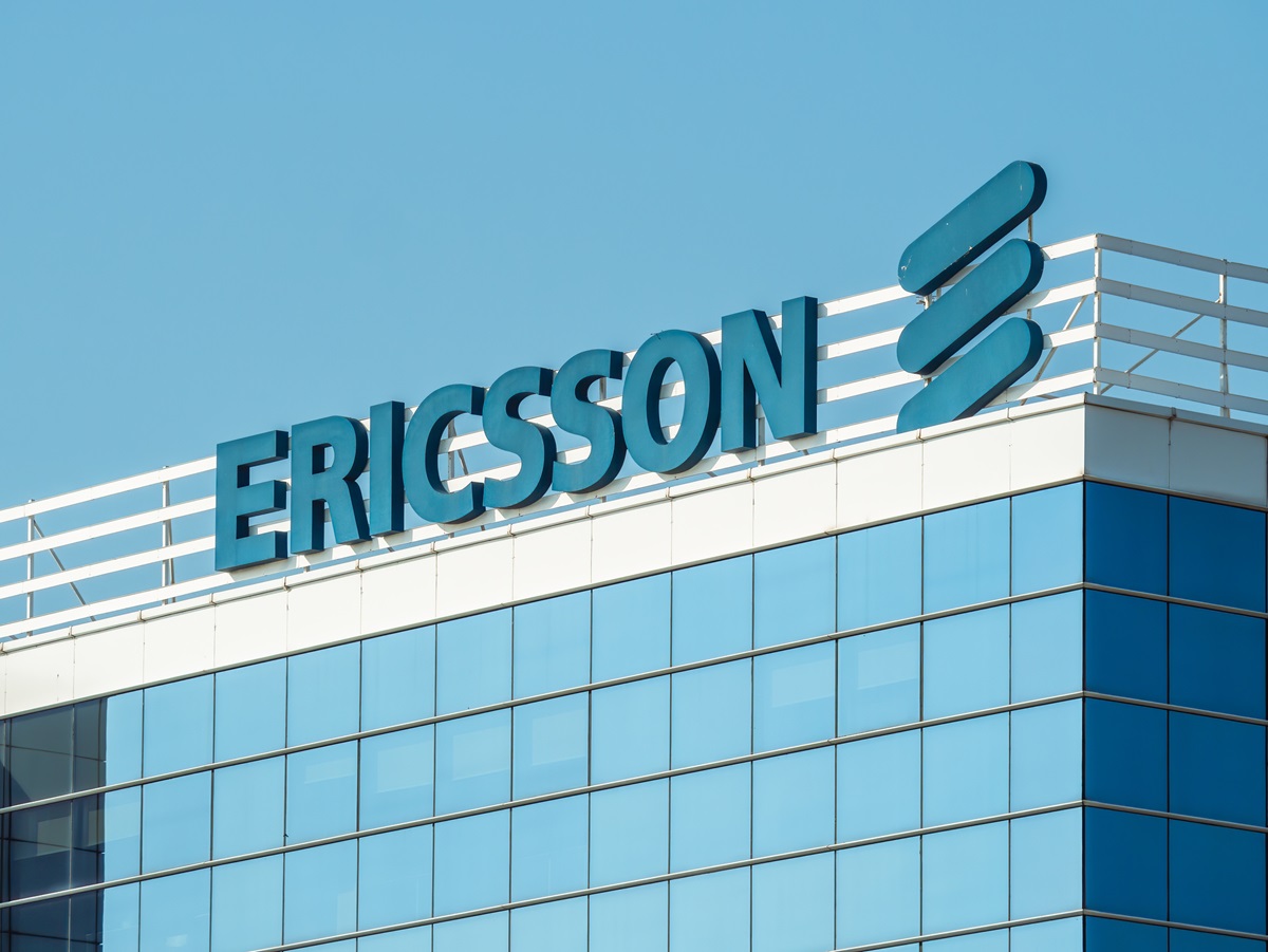 Ericsson wants to hold half of the mobile wallet market in Africa 2 Mobile wallet - Image of Ericsson logo on building